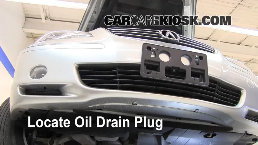 2008 Acura RL 3.5L V6 Oil Change Oil and Oil Filter